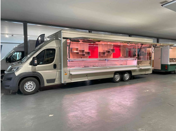 Camión tienda, Furgoneta — Fiat Verkaufsfahrzeug Borco Höhns 